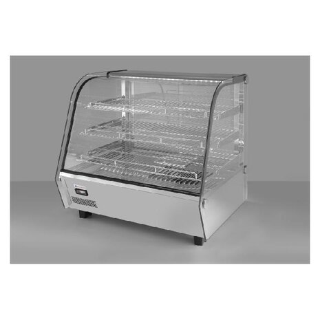 Hendi Opzet warmhoudvitrine drielaags, , 120 liter, 230v 1100w, 678x568x(h)686mm | 233726 Hendi Opzet warmhoudvitrine drielaags, , 120 liter, 230v 1100w, 678x568x(h)686mm | 233726