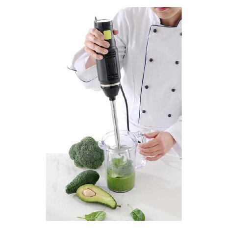 Hendi Staafmixer - design by bronwasser, , 230v 250w, ø71x(h)444mm | 222157 Hendi Staafmixer - design by bronwasser, , 230v 250w, ø71x(h)444mm | 222157