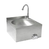 Hendi Wasbak met kniebediening, , 400x400x(h)450mm Hendi Wasbak met kniebediening, , 400x400x(h)450mm