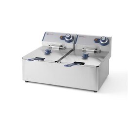 Hendi Friteuse kitchen line - 2x 6l, , kitchen line, 12l, 230v 6600w, 550x430x(h)290mm Hendi Friteuse kitchen line - 2x 6l, , kitchen line, 12l, 230v 6600w, 550x430x(h)290mm