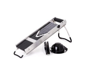 Hendi Groentesnijder v-vorm met twee messen, , zwart, 530x165x(h)203mm Hendi Groentesnijder v-vorm met twee messen, , zwart, 530x165x(h)203mm