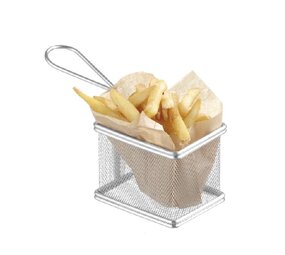 Hendi Frituurmandjes miniaturen, , 125x100x(h)85mm