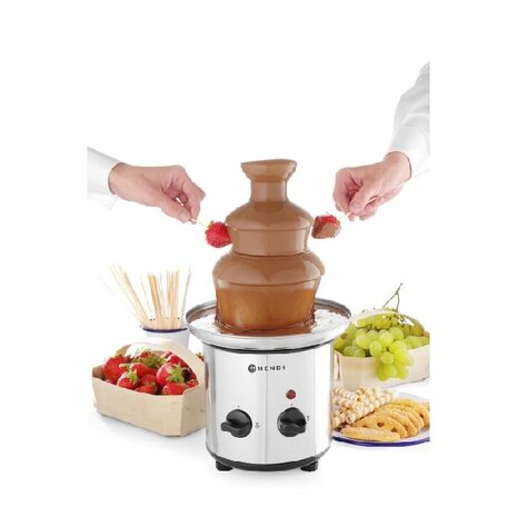 Hendi Chocolade fontein 3 lagen, , 230v 170w, ø210x(h)390mm | 274101 Hendi Chocolade fontein 3 lagen, , 230v 170w, ø210x(h)390mm | 274101