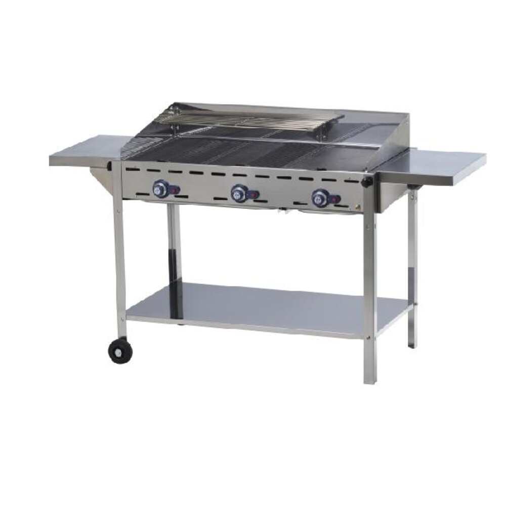 Hendi Green fire met 3 branders, , profi line, 17,4kw, 1078x612x(h)825mm | 149591 Hendi Green fire met 3 branders, , profi line, 17,4kw, 1078x612x(h)825mm | 149591