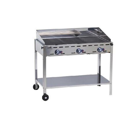 Hendi Green fire met 3 branders, , profi line, 17,4kw, 1078x612x(h)825mm | 149591 Hendi Green fire met 3 branders, , profi line, 17,4kw, 1078x612x(h)825mm | 149591