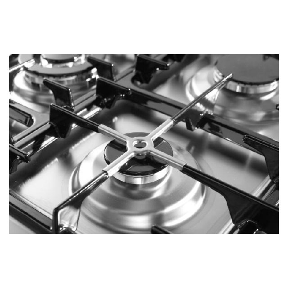 Hendi Gasfornuis - 5 pits met elektrische oven, , kitchen line, zilver, 230v 2900w, 14,3kw, 900x655x(h)900mm | 225707 Hendi Gasfornuis - 5 pits met elektrische oven, , kitchen line, zilver, 230v 2900w, 14,3kw, 900x655x(h)900mm | 225707