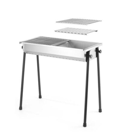 Hendi Houtskoolbarbecue patio, , 770x380x(h)760mm | 150603 Hendi Houtskoolbarbecue patio, , 770x380x(h)760mm | 150603