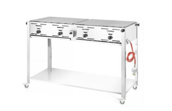 Hendi Grill-master quattro, , 22kw, 1330x600x(h)920mm | 154908 Hendi Grill-master quattro, , 22kw, 1330x600x(h)920mm | 154908