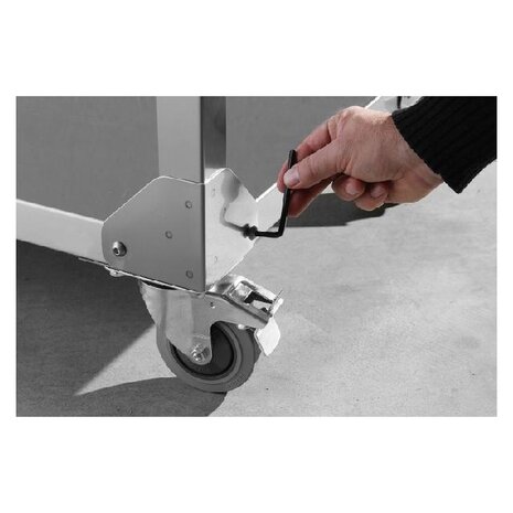 Hendi Green fire met 4 branders, , profi line, op verrijdbaar onderstel, lichtgrijs, 22kw, 1400x612x(h)825mm | 149614 Hendi Green fire met 4 branders, , profi line, op verrijdbaar onderstel, lichtgrijs, 22kw, 1400x612x(h)825mm | 149614