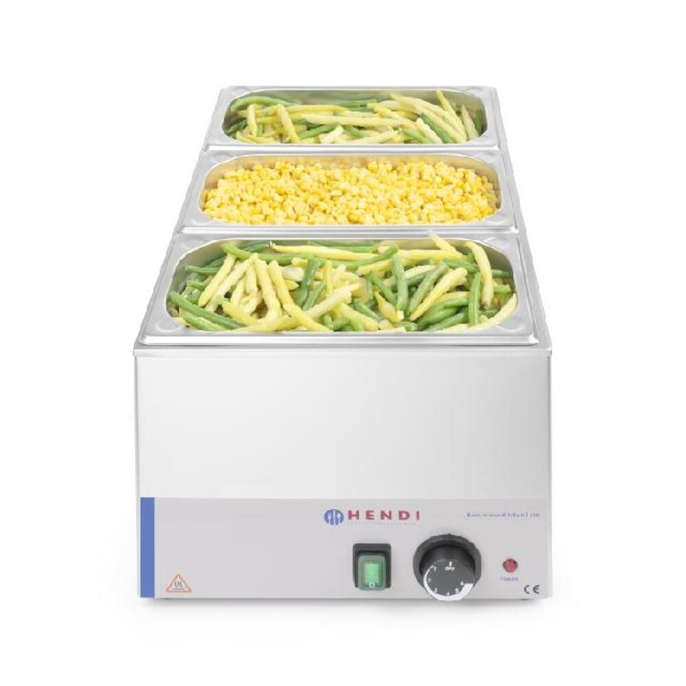 Hendi Bain-marie kitchen line, , kitchen line, 230v 1200w, 340x540x(h)250mm | 238905