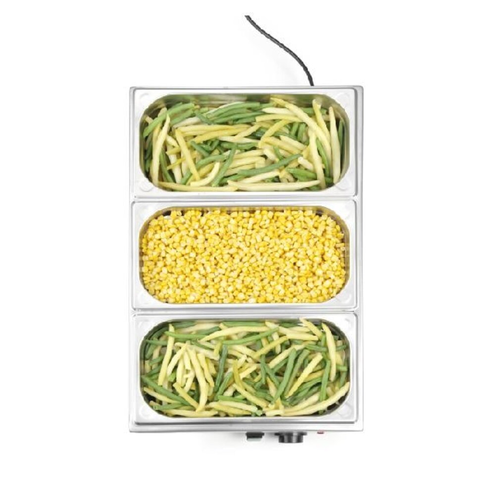 Hendi Bain-marie kitchen line, , kitchen line, 230v 1200w, 340x540x(h)250mm | 238905