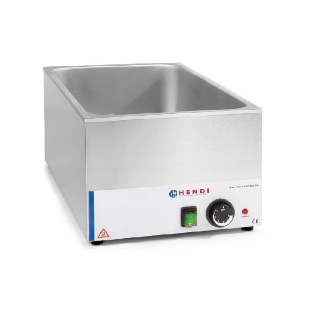 Hendi Bain-marie kitchen line, , kitchen line, 230v 1200w, 340x540x(h)250mm | 238905