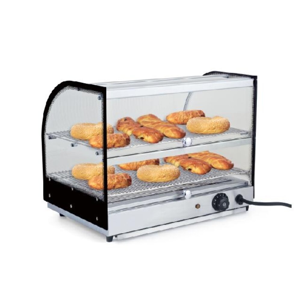 Hendi Opzet warmhoudvitrine tweelaags, , twee niveaus, 230v 400w, 554x376x(h)432mm | 273999 Hendi Opzet warmhoudvitrine tweelaags, , twee niveaus, 230v 400w, 554x376x(h)432mm | 273999