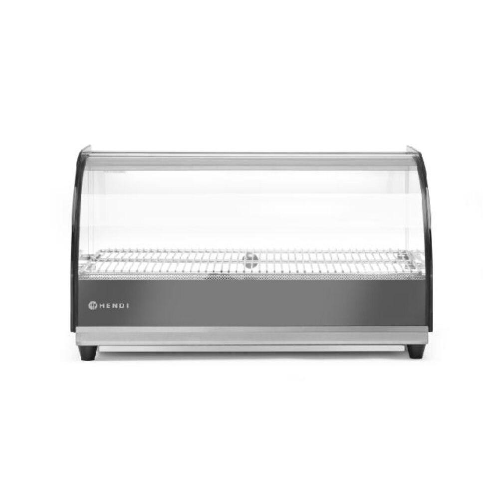 Hendi Opzet warmhoudvitrine enkellaags, , enkel niveau, 230v 400w, 554x376x(h)311mm | 273982