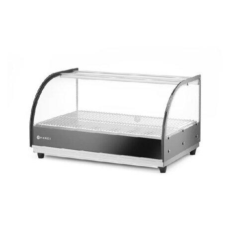 Hendi Opzet warmhoudvitrine enkellaags, , enkel niveau, 230v 400w, 554x376x(h)311mm | 273982
