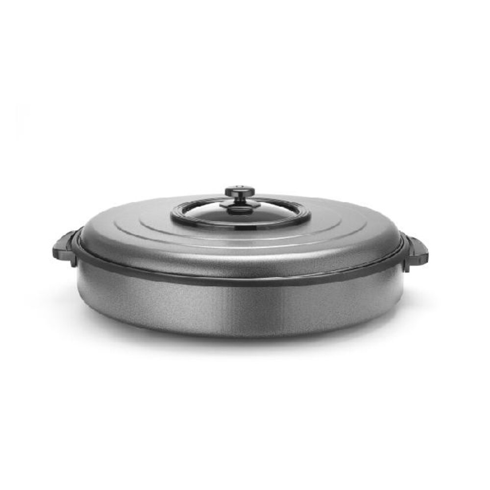 Hendi Partypan, , binnenpan 400x50mm, 230v 1400w, ø500x(h)190mm | 239506