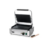 Hendi Contactgrill panini, , boven geribd, onder glad, 230v 2200w, 430x370x(h)210mm