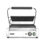 Hendi Contactgrill  panini , , boven en onder geribd, 230v 2200w, 430x370x(h)210mm Hendi Contactgrill  panini , , boven en onder geribd, 230v 2200w, 430x370x(h)210mm