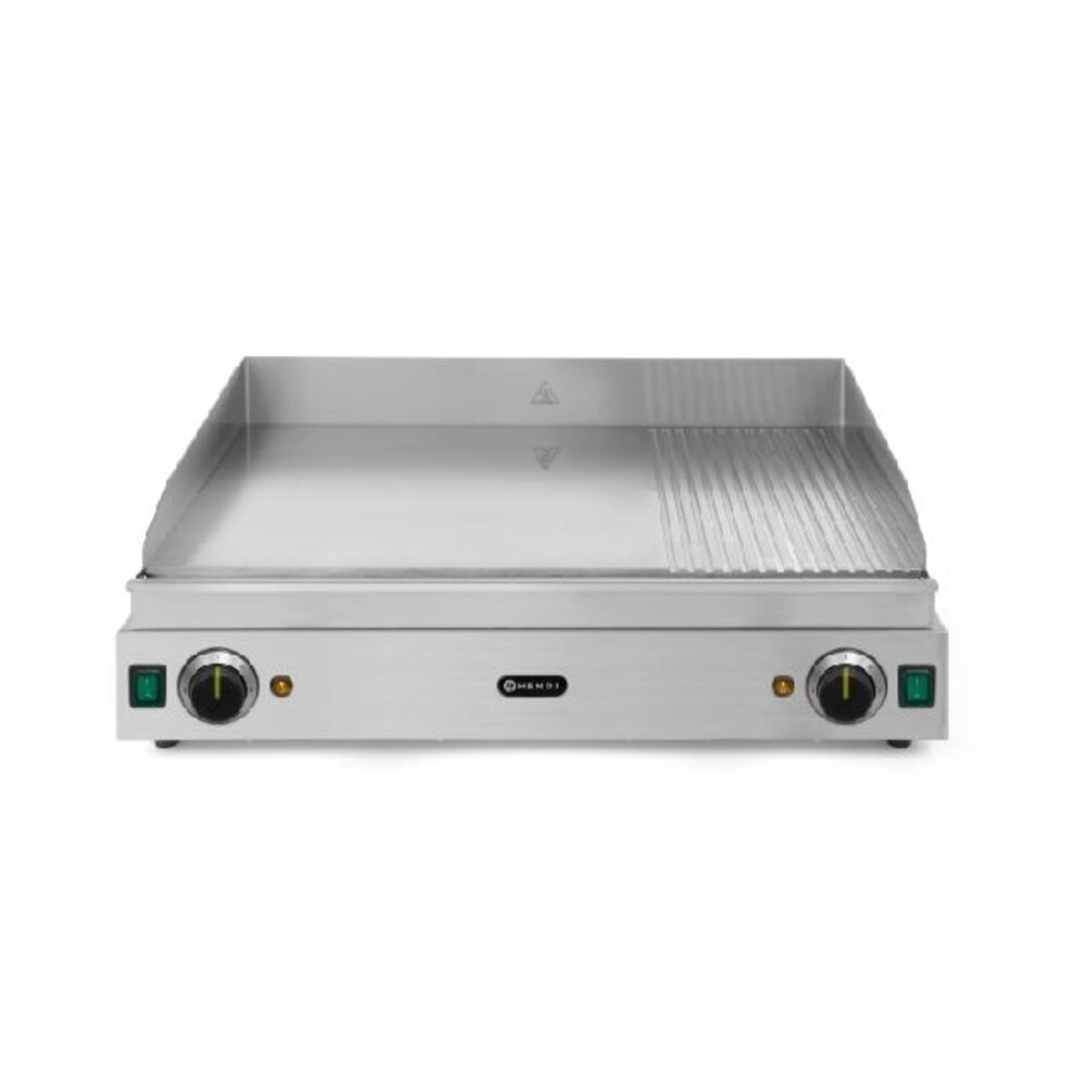 Hendi Bakplaat profi line, , profi line, 2 3 glad, 1 3 geribd, 230v 3500w, 720x530x(h)250mm | 203163 Hendi Bakplaat profi line, , profi line, 2 3 glad, 1 3 geribd, 230v 3500w, 720x530x(h)250mm | 203163