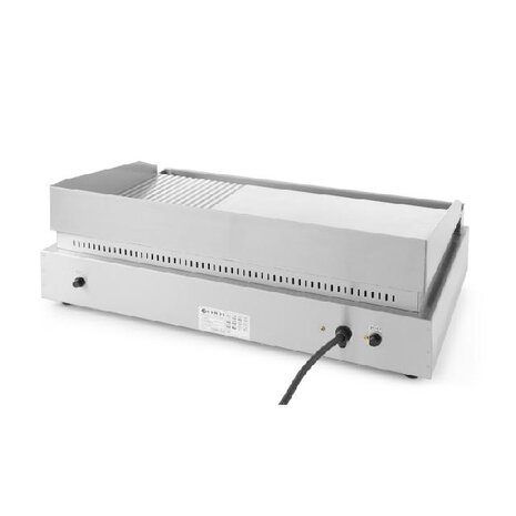 Hendi Bakplaat profi line, , profi line, 2 3 glad, 1 3 geribd, 230v 3500w, 720x530x(h)250mm | 203163 Hendi Bakplaat profi line, , profi line, 2 3 glad, 1 3 geribd, 230v 3500w, 720x530x(h)250mm | 203163