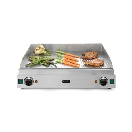 Hendi Bakplaat profi line, , profi line, 2 3 glad, 1 3 geribd, 230v 3500w, 720x530x(h)250mm | 203163 Hendi Bakplaat profi line, , profi line, 2 3 glad, 1 3 geribd, 230v 3500w, 720x530x(h)250mm | 203163