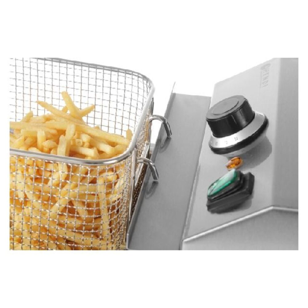 Hendi Friteuse profi line - 8 l, , profi line, 8l, 230v 3500w, 305x460x(h)350mm | 207208