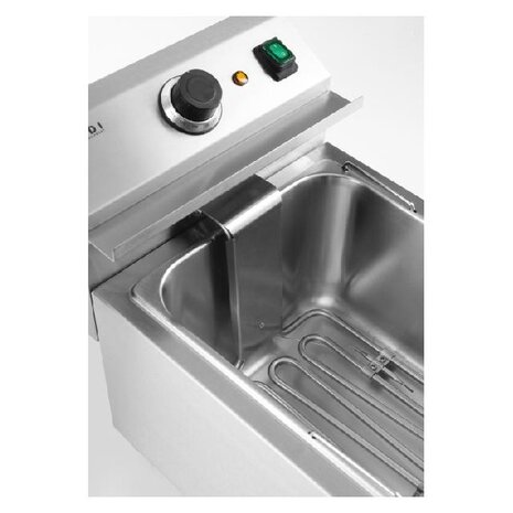 Hendi Friteuse profi line - 8 l, , profi line, 8l, 230v 3500w, 305x460x(h)350mm | 207208