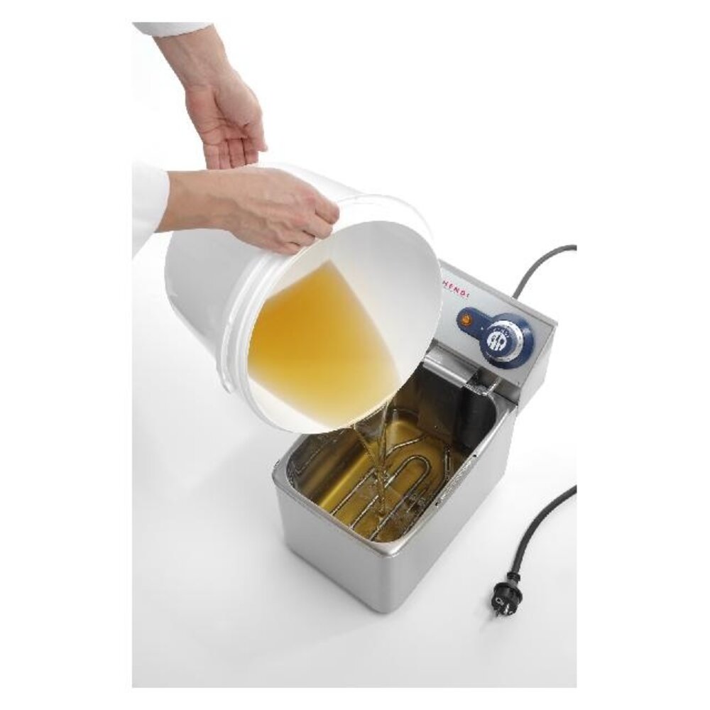 Hendi Friteuse kitchen line - 2x 8l, , kitchen line, 16l, 230v 7000w, 550x430x(h)345mm | 205839 Hendi Friteuse kitchen line - 2x 8l, , kitchen line, 16l, 230v 7000w, 550x430x(h)345mm | 205839