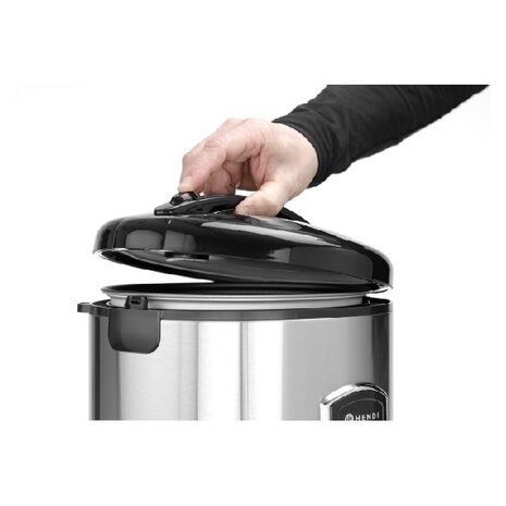 Hendi Rijstkoker met stoomfunctie, , profi line, 1,8l, 230v 700w, ø280x(h)285mm | 240410 Hendi Rijstkoker met stoomfunctie, , profi line, 1,8l, 230v 700w, ø280x(h)285mm | 240410