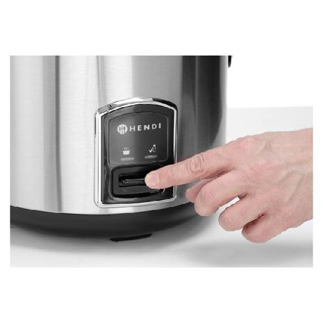 Hendi Rijstkoker met stoomfunctie, , profi line, 1,8l, 230v 700w, ø280x(h)285mm | 240410 Hendi Rijstkoker met stoomfunctie, , profi line, 1,8l, 230v 700w, ø280x(h)285mm | 240410
