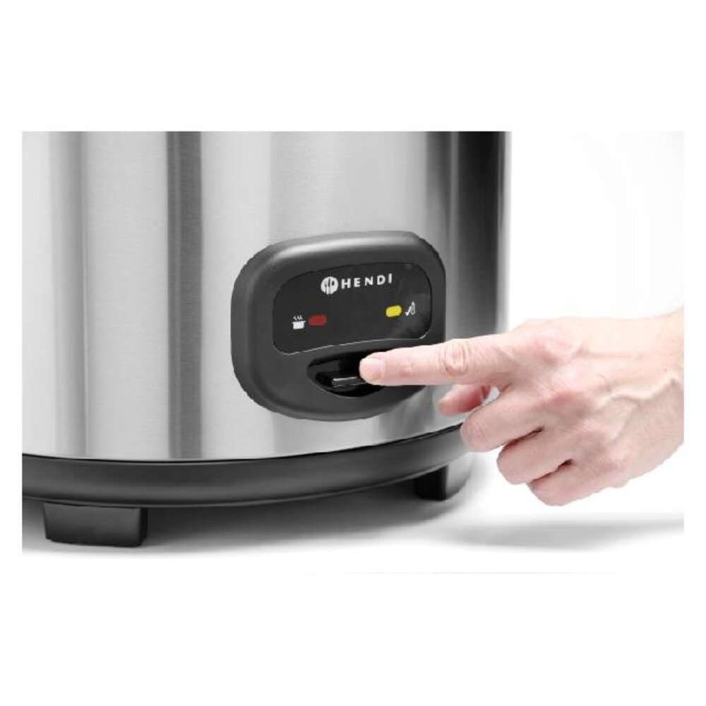 Hendi Rijstkoker, , profi line, 5,4l, 230v 1950w, 455x455x(h)380mm | 240403 Hendi Rijstkoker, , profi line, 5,4l, 230v 1950w, 455x455x(h)380mm | 240403