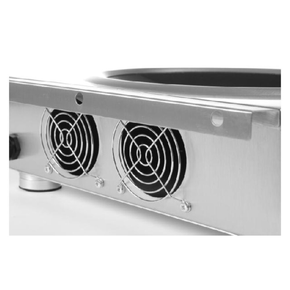 Hendi Inductiewok model 3500, , profi line, set met pan, 230v 3500w, 340x450x(h)mm | 239681 Hendi Inductiewok model 3500, , profi line, set met pan, 230v 3500w, 340x450x(h)mm | 239681