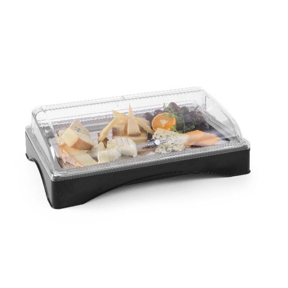 Hendi Gekoeld presentatie display met kap - gastronorm 1 1, , set, 555x357x(h)175mm | 424186 Hendi Gekoeld presentatie display met kap - gastronorm 1 1, , set, 555x357x(h)175mm | 424186