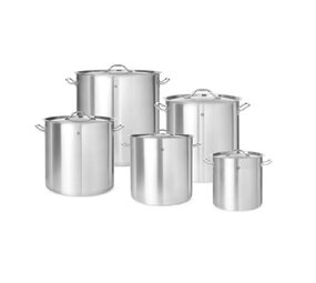 Hendi Kookpan met deksel, , budget line, 25l, ø320x(h)320mm Hendi Kookpan met deksel, , budget line, 25l, ø320x(h)320mm