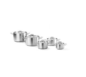 Hendi Kookpan middel - met deksel, , kitchen line, 15l, ø320x(h)190mm