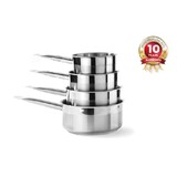 Hendi Steelpan - zonder deksel, , profi line, 1,5l, ø160x(h)75mm