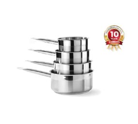 Hendi Steelpan - zonder deksel, , profi line, 1,5l, ø160x(h)75mm