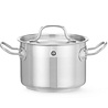 Hendi Kookpan middel - met deksel, , profi line, 4l, ø200x(h)130mm | 831205 Hendi Kookpan middel - met deksel, , profi line, 4l, ø200x(h)130mm | 831205