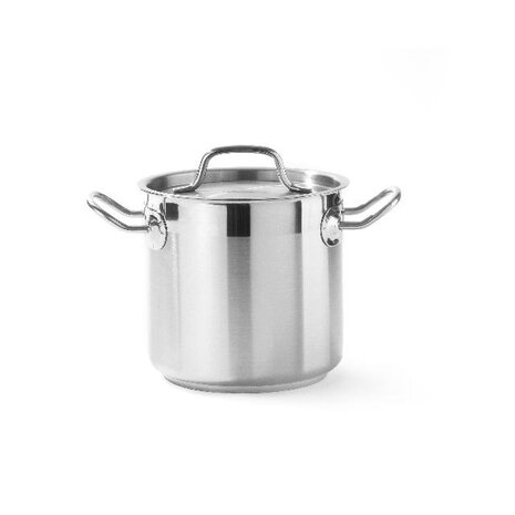 Hendi Kookpan hoog - met deksel, , profi line, 37l, ø360x(h)360mm | 832707