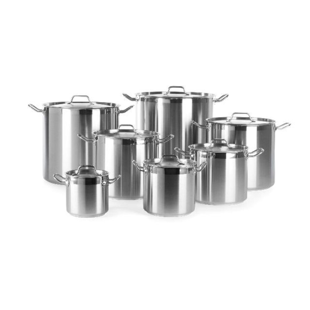 Hendi Kookpan hoog - met deksel, , profi line, 16l, ø280x(h)260mm | 832509 Hendi Kookpan hoog - met deksel, , profi line, 16l, ø280x(h)260mm | 832509