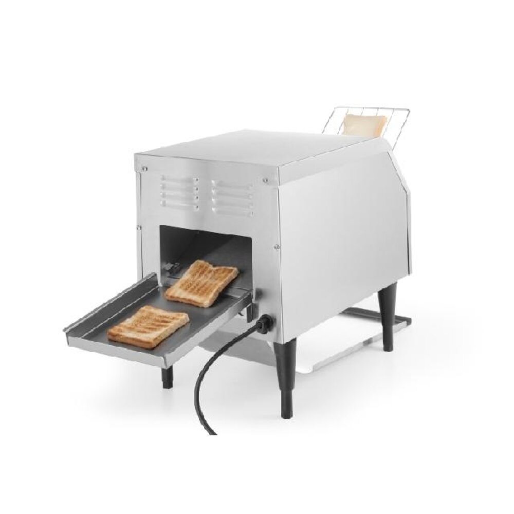 Hendi Doorloop broodrooster enkel, , 220-240v 1340w, 288x418x(h)387mm | 261200 Hendi Doorloop broodrooster enkel, , 220-240v 1340w, 288x418x(h)387mm | 261200