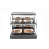 Hendi Warmhoudvitrine quartz tweelaags, , 230v 560w, 650x467x(h)630mm Hendi Warmhoudvitrine quartz tweelaags, , 230v 560w, 650x467x(h)630mm