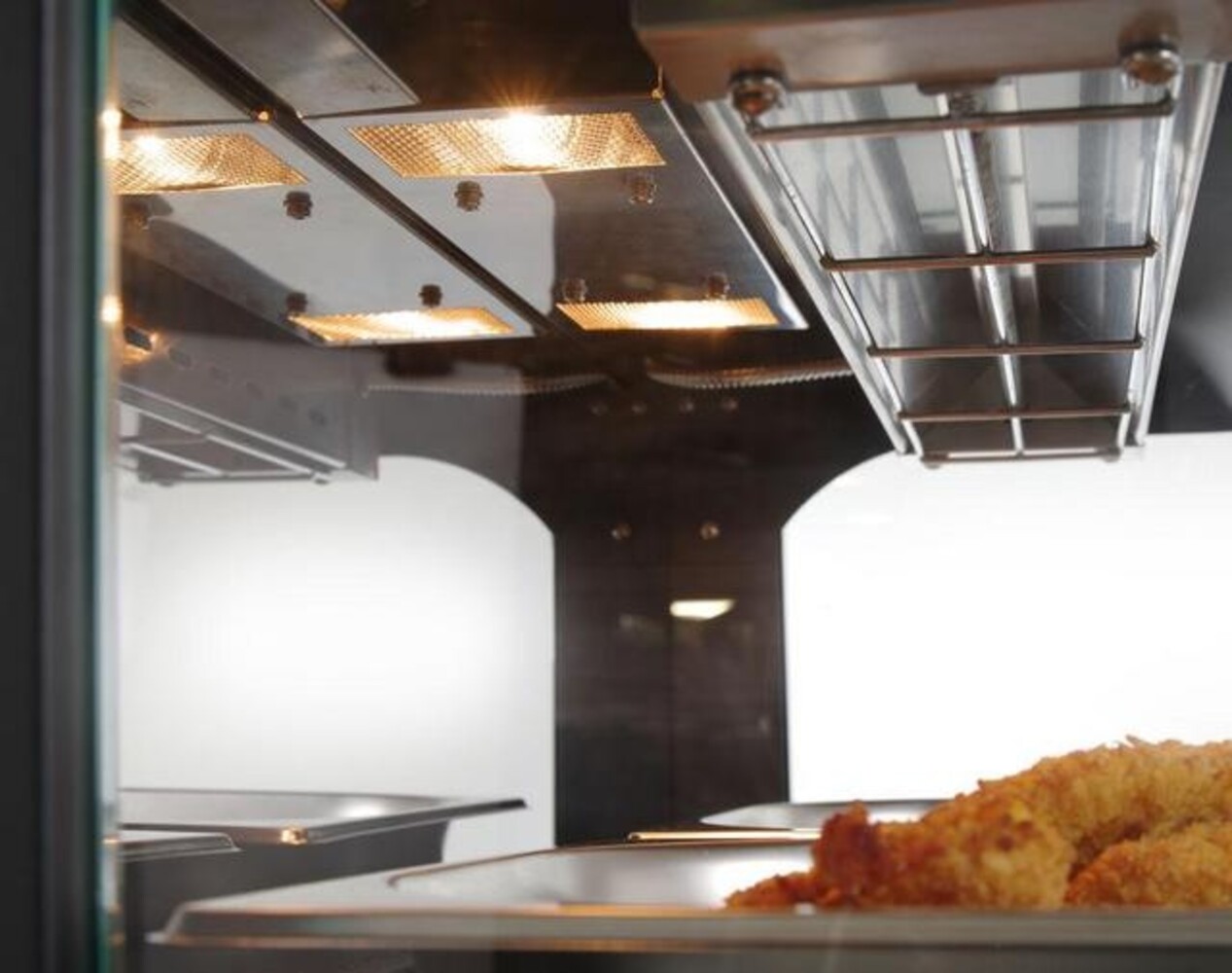 Hendi Warmhoudvitrine quartz tweelaags, , 230v 560w, 650x467x(h)630mm | 233962