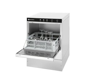 Hendi Glazen vaatwasser 40x40 - elektronische bediening, , met afvoerpomp, 230v 2800w, 510x470x(h)710mm Hendi Glazen vaatwasser 40x40 - elektronische bediening, , met afvoerpomp, 230v 2800w, 510x470x(h)710mm