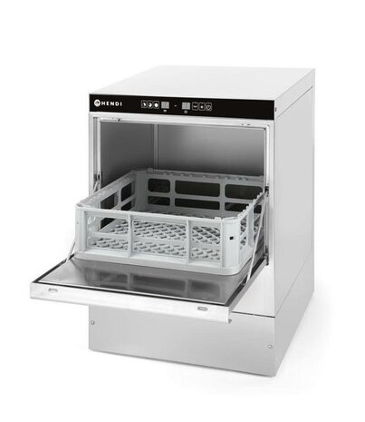 Hendi Glazen vaatwasser 40x40 - elektronische bediening, , met reinigingspomp, 230v 2800w, 510x470x(h)710mm | 233009 Hendi Glazen vaatwasser 40x40 - elektronische bediening, , met reinigingspomp, 230v 2800w, 510x470x(h)710mm | 233009
