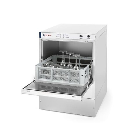 Hendi Glazen vaatwasser 40x40 - elektronische bediening, , met reinigingspomp, 230v 2800w, 510x470x(h)710mm | 233009 Hendi Glazen vaatwasser 40x40 - elektronische bediening, , met reinigingspomp, 230v 2800w, 510x470x(h)710mm | 233009