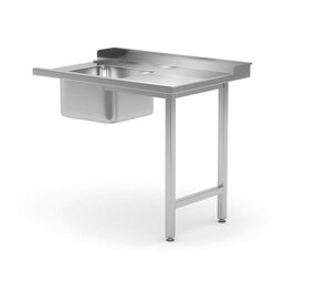 Hendi Spoeltafel voor vaatwassers, , linkerzijde, 1200x700x(h)850mm Hendi Spoeltafel voor vaatwassers, , linkerzijde, 1200x700x(h)850mm