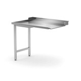 Hendi Uitlooptafel voor vaatwassers, , linkerzijde, 1000x700x(h)850mm Hendi Uitlooptafel voor vaatwassers, , linkerzijde, 1000x700x(h)850mm