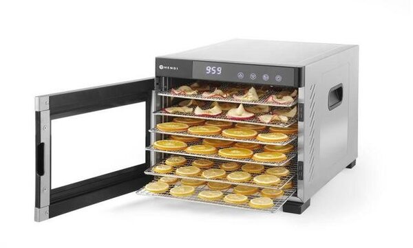 Hendi Voedseldroger profi line , , profi line, 6 trays, 230v 650w, 340x450x(h)311mm | 229033 Hendi Voedseldroger profi line , , profi line, 6 trays, 230v 650w, 340x450x(h)311mm | 229033