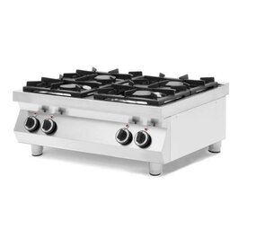 Hendi Gasfornuis kitchen line 4 pits, tafelmodel, , kitchen line, 19kw, 800x700x(h)310mm Hendi Gasfornuis kitchen line 4 pits, tafelmodel, , kitchen line, 19kw, 800x700x(h)310mm